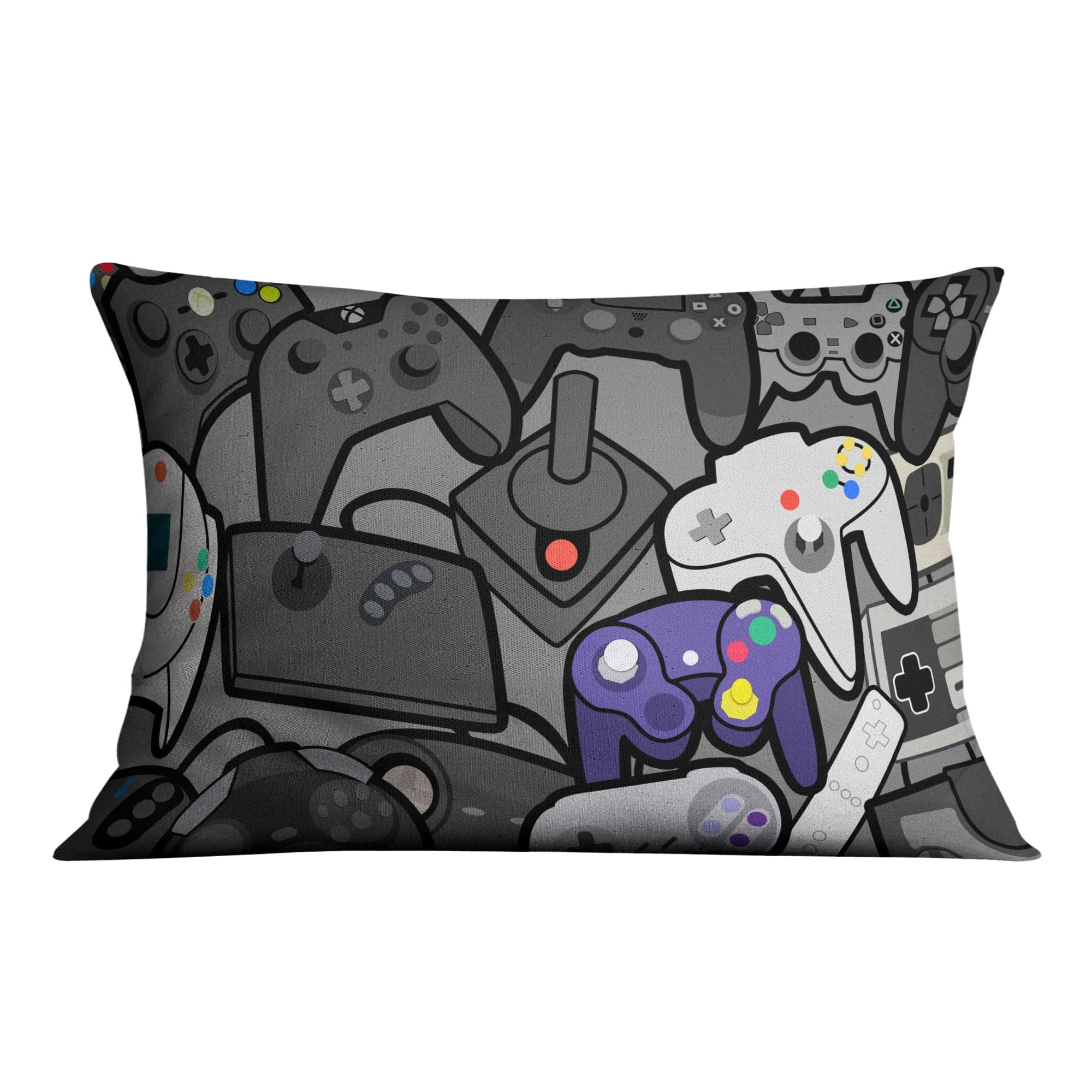 Controller Evolution Cushion Cushion 48 x 33cm Clock Canvas