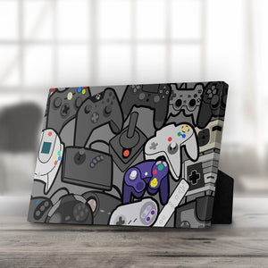 Controller Evolution Desktop Canvas Desktop Canvas 25 x 20cm Clock Canvas