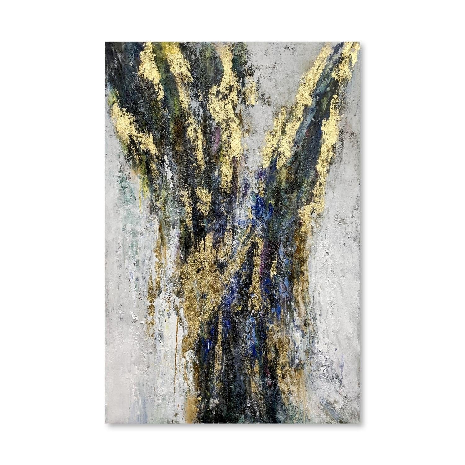 Conversion Oil Painting Oil Clock Canvas