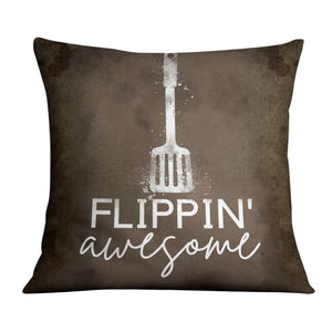 Cookin Vibes C Cushion Cushion 45 x 45cm Clock Canvas