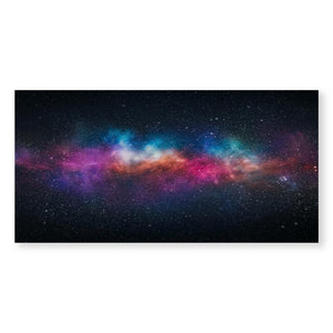 Cosmos Canvas Art Clock Canvas