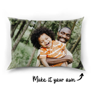 Custom Cushion - Landscape Art Cushion Landscape Clock Canvas