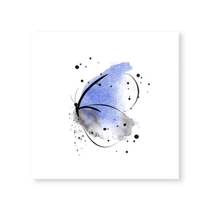 Dancing Butterfly Canvas Art Clock Canvas