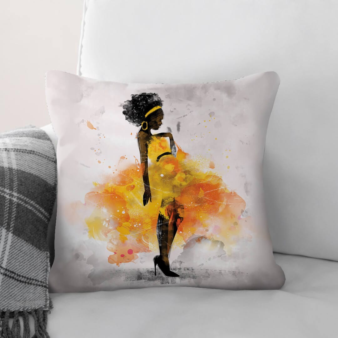 Dancing Queen A Cushion Cushion Cushion Square Clock Canvas