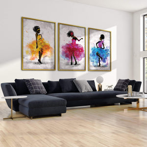 Dancing Queen Canvas Art Clock Canvas