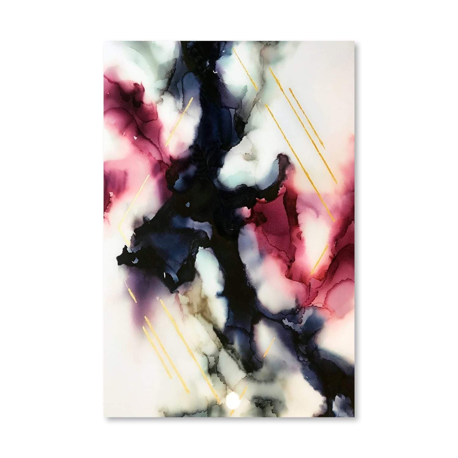 Dark Matter Awoken Canvas Art Clock Canvas