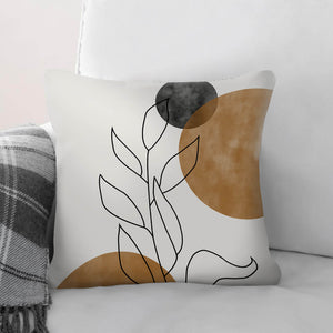 Dawn of Leaves C Cushion Cushion 45 x 45cm Clock Canvas