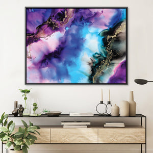 Deep Awakening Canvas Art 45 x 30cm / Unframed Canvas Print Clock Canvas