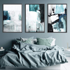 Deep Pacific Canvas Art Clock Canvas