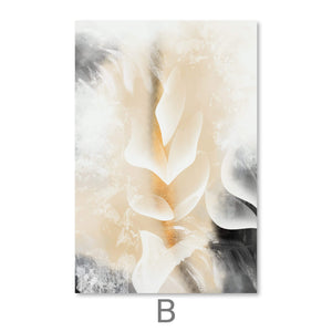 Delicate Spirit Canvas Art B / 40 x 60cm / Unframed Canvas Print Clock Canvas