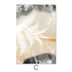 Delicate Spirit Canvas Art C / 40 x 60cm / Unframed Canvas Print Clock Canvas