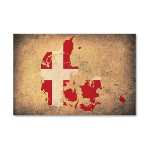 Denmark Canvas Art Clock Canvas