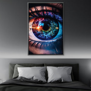 Depth of Vision Canvas Art Clock Canvas