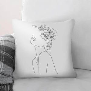 Desired Beauty C Cushion Cushion 45 x 45cm Clock Canvas