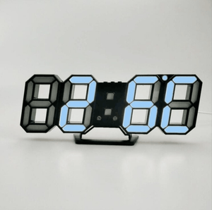 Digitizer Desk Clock Black - Blue Clock Canvas