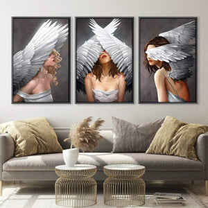 Divine Angels Canvas Art Clock Canvas