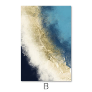 Divine Sky Canvas Art B / 40 x 60cm / Unframed Canvas Print Clock Canvas