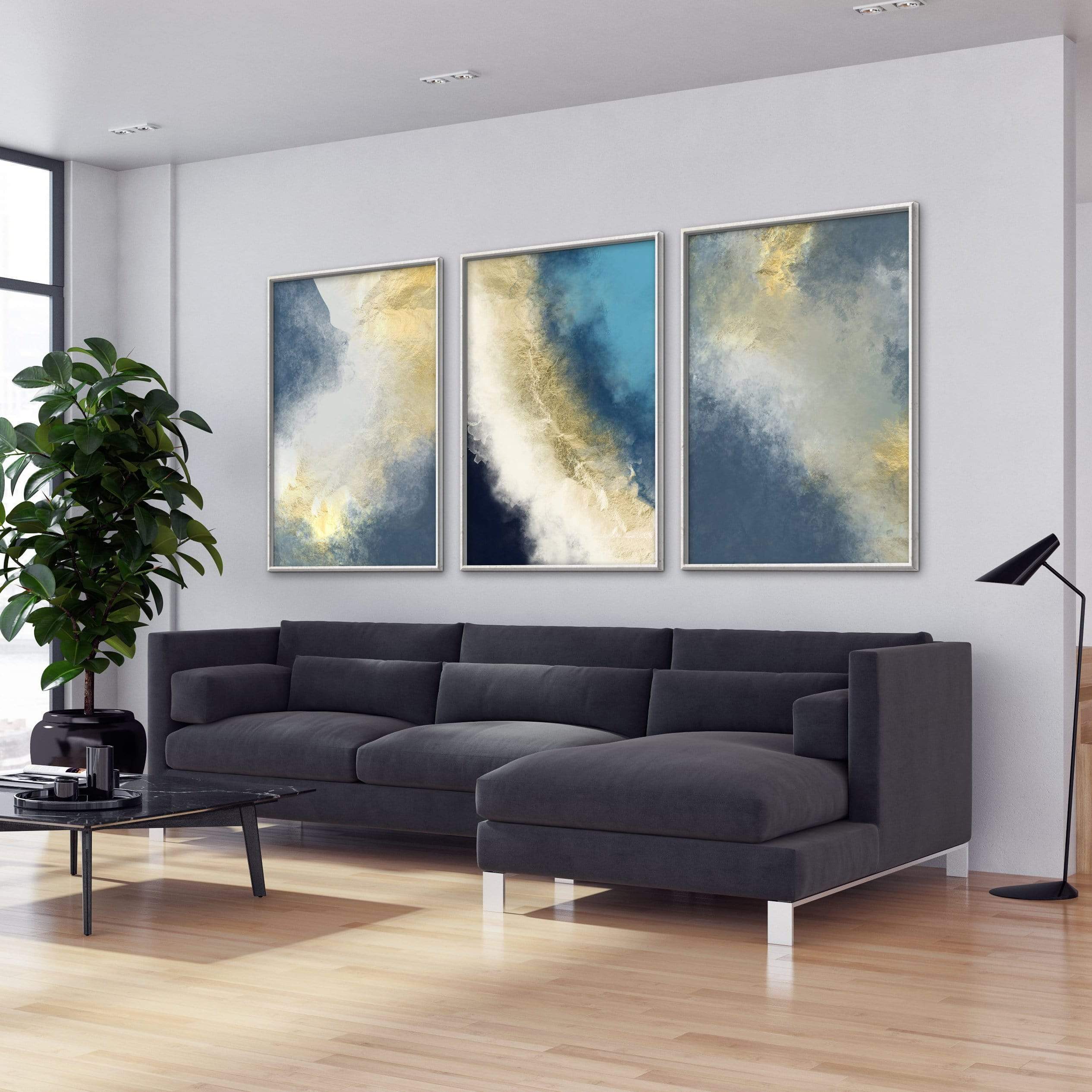 Divine Sky Canvas Art Clock Canvas