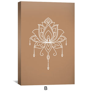 Divine Trio Canvas Art Clock Canvas