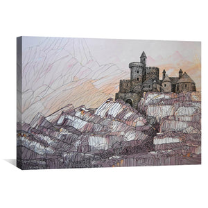 Dream Art Studio Canvas Art 45 x 30cm / Unframed Canvas Print Clock Canvas