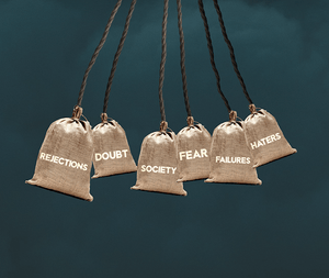 Dreams Balloon Clock Canvas