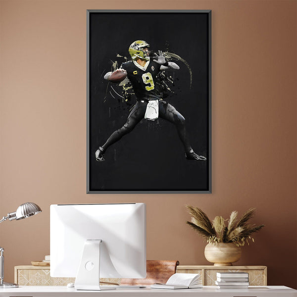 Texans Football Canvas – ClockCanvas