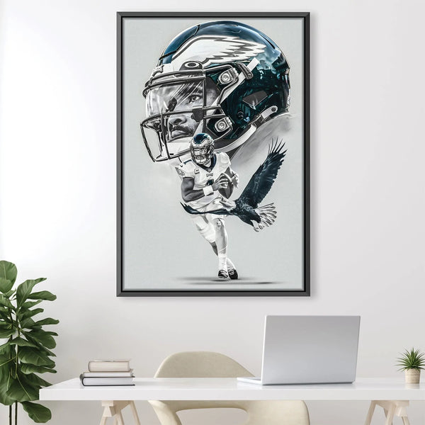 Philadelphia Eagles Canvas Art 20x20gallery Wrappedwall 