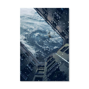 Earth Day Canvas Art Clock Canvas