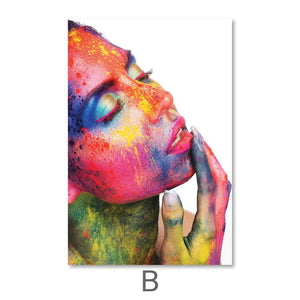 Ecstasy Canvas Art B / 40 x 50cm / No Board - Canvas Print Only Clock Canvas