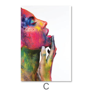 Ecstasy Canvas Art C / 40 x 50cm / No Board - Canvas Print Only Clock Canvas