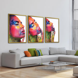 Ecstasy Canvas Art Clock Canvas