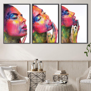 Ecstasy Canvas Art Clock Canvas