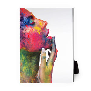 Ecstasy Desktop Canvas Desktop Canvas 13 x 18cm Clock Canvas