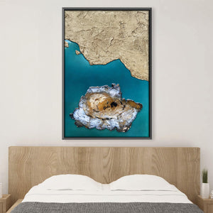 Elemental Earth Canvas Art Clock Canvas