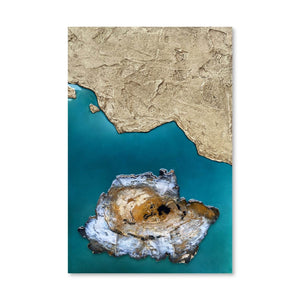 Elemental Earth Canvas Art Clock Canvas