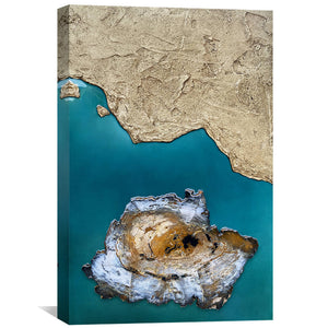 Elemental Earth Canvas Art 30 x 45cm / Unframed Canvas Print Clock Canvas