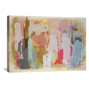 Emotions Painted Canvas Art 45 x 30cm / Unframed Canvas Print Clock Canvas