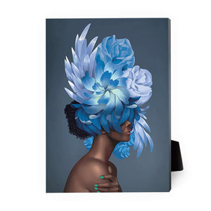 Empowered Woman A Desktop Canvas Desktop Canvas 13 x 18cm Clock Canvas