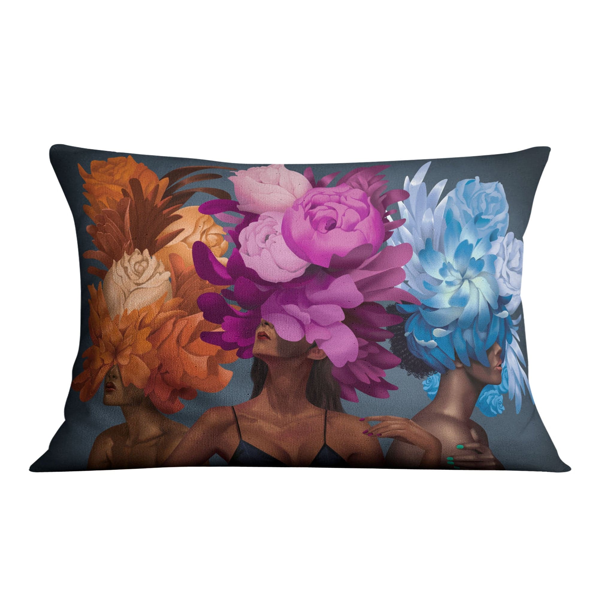 Empowered Woman Cushion Cushion 48 x 33cm Clock Canvas