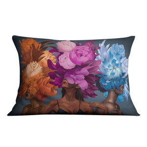 Empowered Woman Cushion Cushion 48 x 33cm Clock Canvas