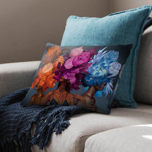 Empowered Woman Cushion Cushion 48 x 33cm Clock Canvas