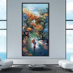 Enchanted Walks Canvas Art Clock Canvas