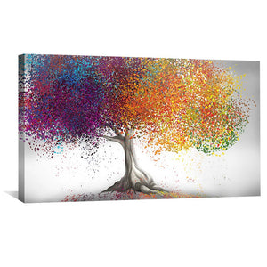 Enchanted Willow Canvas Art 50 x 25cm / Unframed Canvas Print Clock Canvas