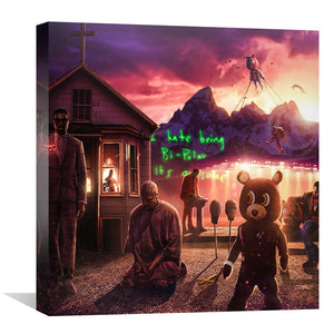 ERAS Canvas Art Clock Canvas