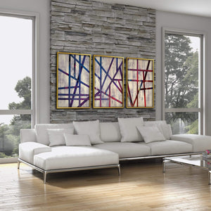 Eternal Divide Canvas Art Clock Canvas