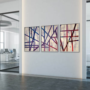 Eternal Divide Canvas Art Clock Canvas