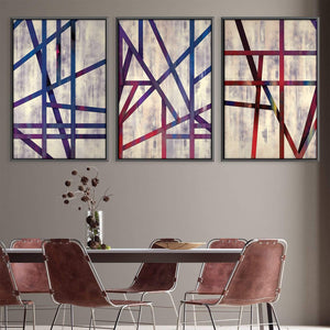 Eternal Divide Canvas Art Clock Canvas