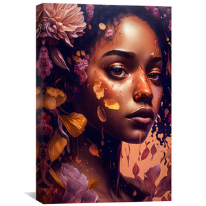 Euphoria Canvas Art Clock Canvas