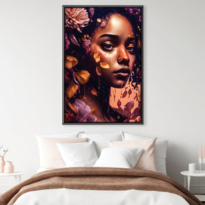 Euphoria Canvas Art Clock Canvas