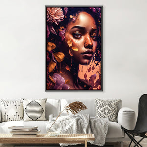 Euphoria Canvas Art 30 x 45cm / Unframed Canvas Print Clock Canvas